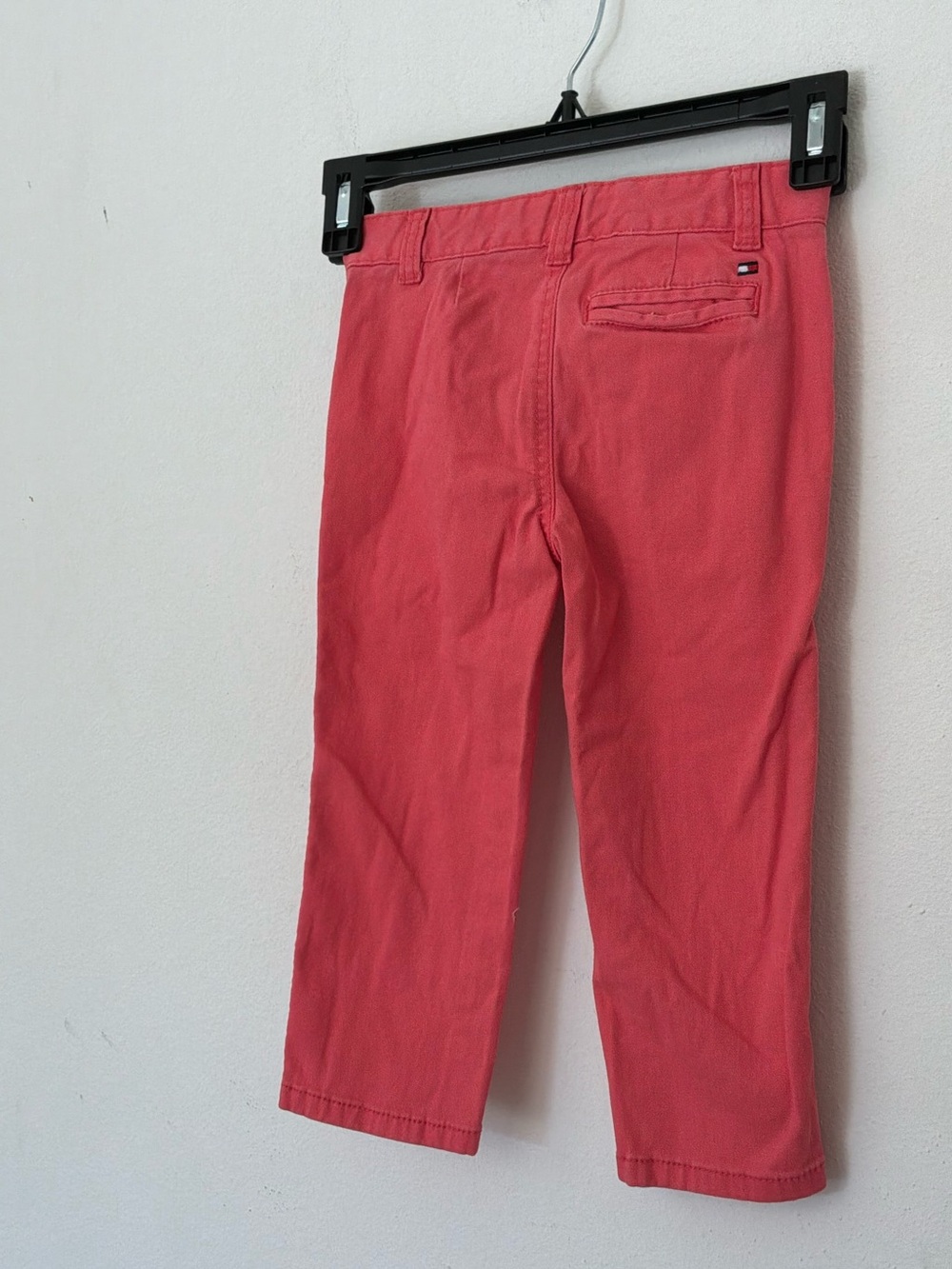 Tommy Hilfiger Toddler Boys Coral Chino Pants Size 3T Cotton Flat Front - Picture 8 of 9